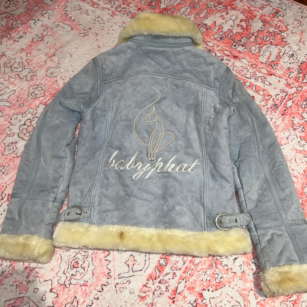 Baby Phat fur jacket coat